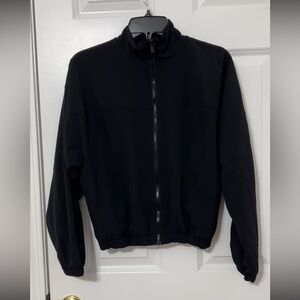 PINK by Victoria’s Secret zip tech jacket in black